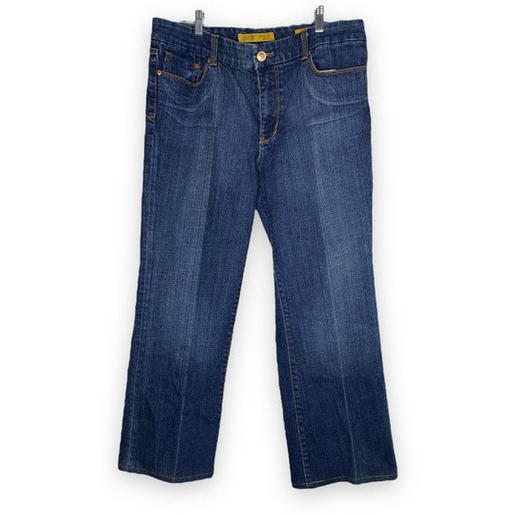 Seven7 High Rise Bootcut Jeans Size 14 - Picture 2 of 5